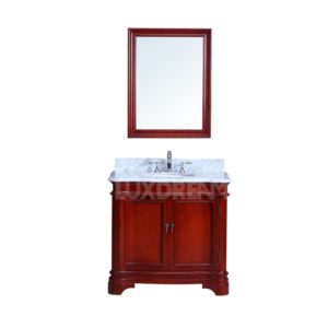 cherry bathroom vanity