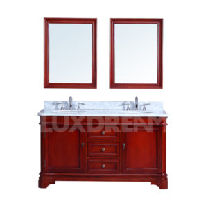 solid wood bathroom cabinet