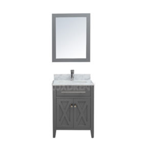 gray bathroom vanity