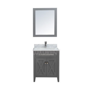gray bathroom cabinet